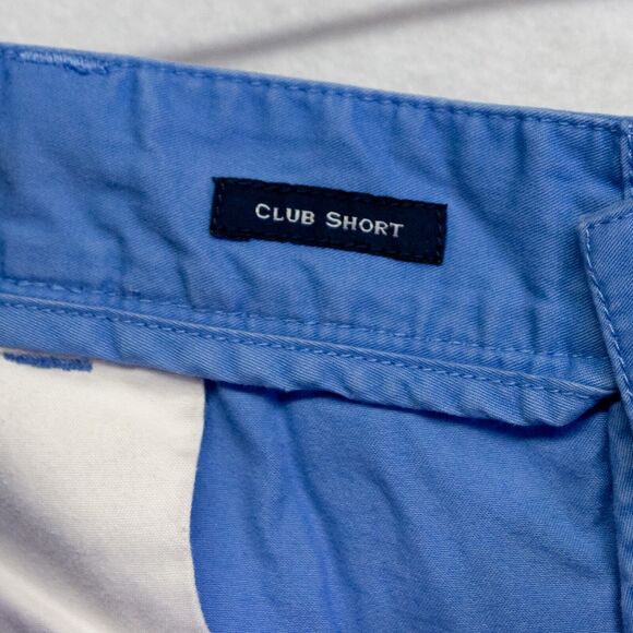 Men's Chino Shorts Size 40 VINEYARD VINES 9" Breaker Short Blue 100% Cotton - Picture 4 of 5